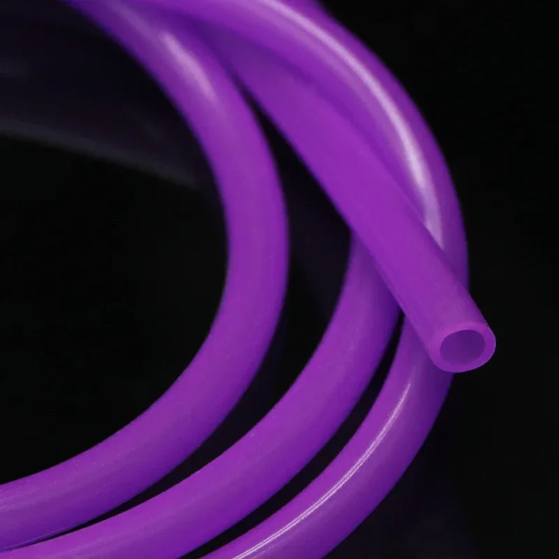 Food Grade Silicone Tube Hose - 1 Meter Flexible Rubber Pipe Water Drink Connector in 1mm to 10mm Inner Diameter Sizes