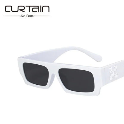 2024 Trendy X Printed Small Frame Sunglasses — European & American Style for Men & Women