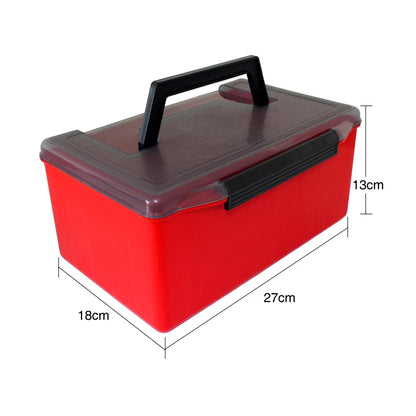 Fishing Storage Boxes | Minnow & Squid Jig Hard Bait Container | Sea Egi Box Plastic Organizer for Lure Tools - Tackle Storage Case