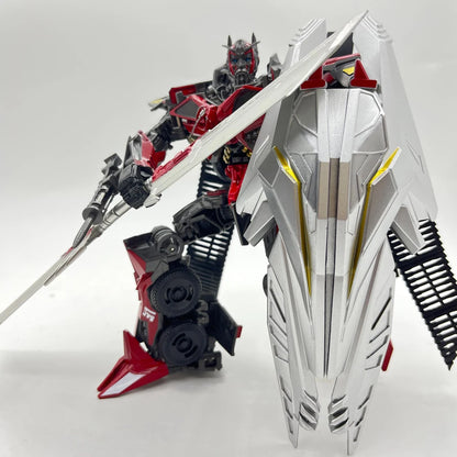 BAIWEI TW1024 Sentinel Prime Transformation Toy – Fire Engine Robot Action Figure Autobot Model TW1025