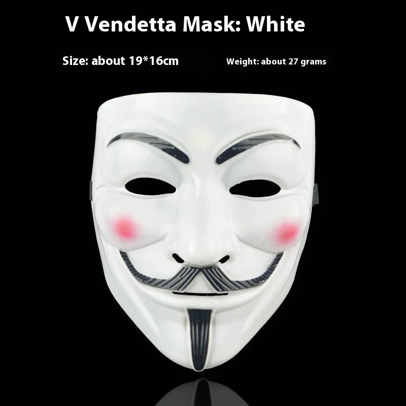 Halloween Ghostface Mask – Kamen Ball V Character Full-Face Horror Movie Costume Toy & Gift