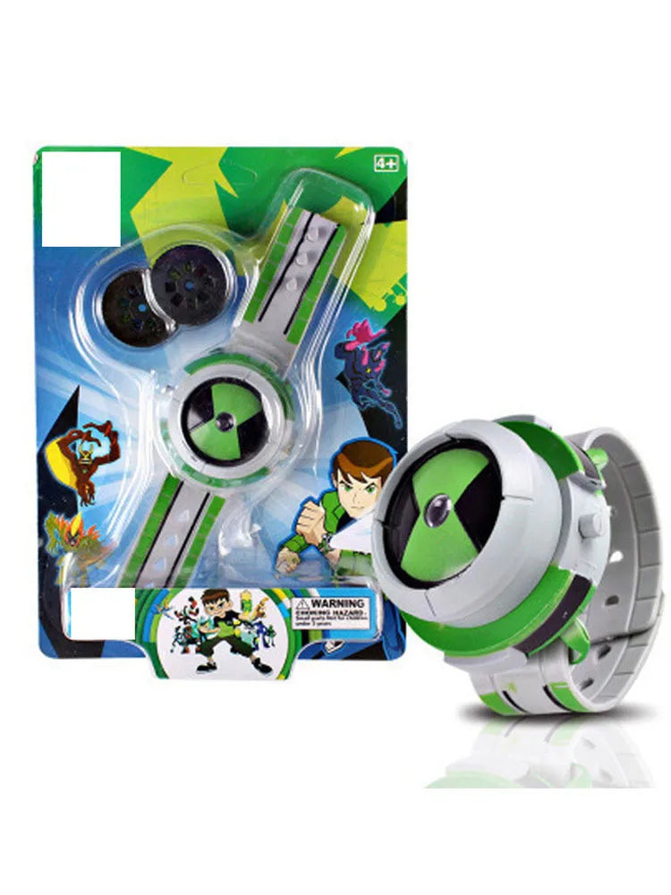 Ben10 Omnitrix Projector Watch – Genuine Kids Toy, Japan Anime Style, Perfect Gift for Children