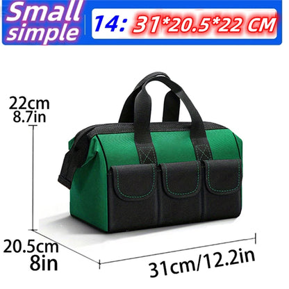 23-inch Large Capacity Waterproof Tool Bag – Thickened 1680D Oxford Electrician Storage