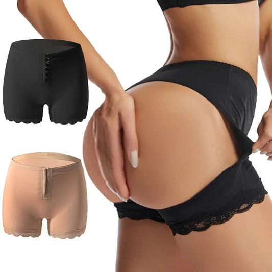 Women’s Butt Lifter Panties – Open-Butt Body Shaper Shorts with Tummy Control & Hip Enhancer Shapewear