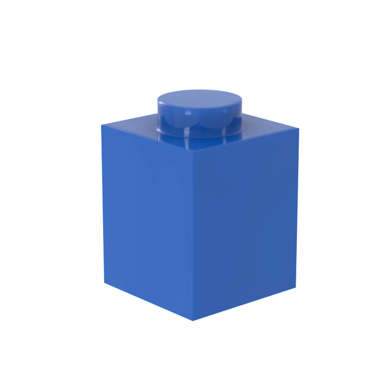 FunBrick 1x1 Classic Building Blocks - 20/50/100PCS DIY Creative Bricks Compatible with 3005 Plastic Blocks