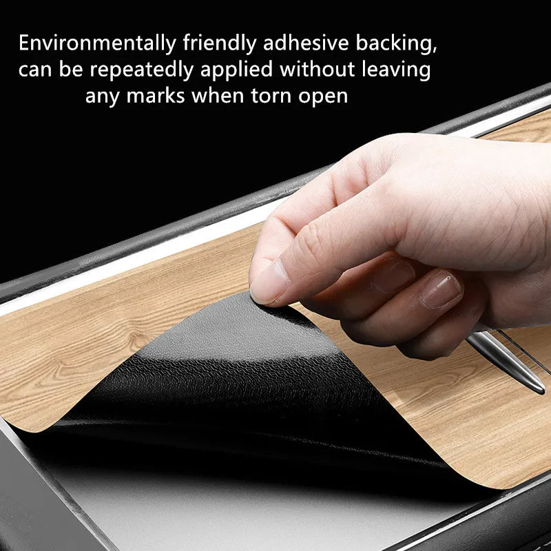 Car Protective Film Sticker for Tesla Model 3/Y – Anti-Scratch Central Control Panel Sticker Interior Auto Styling Decor