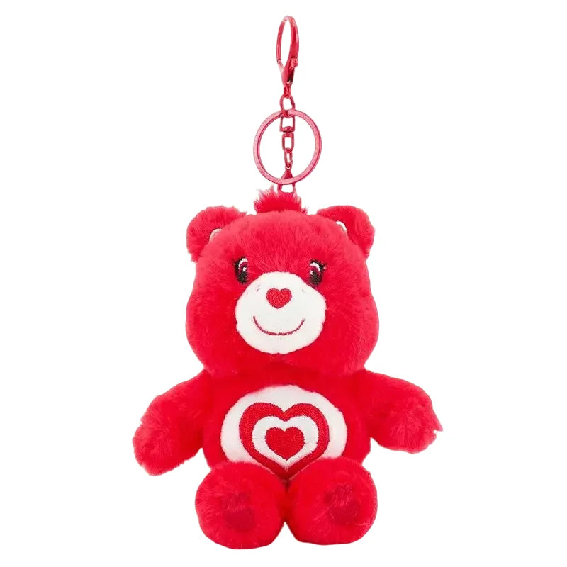 Care Bears Plush Keychain - 15cm Squeaky Bear Pendant for Backpack & Luggage Gift