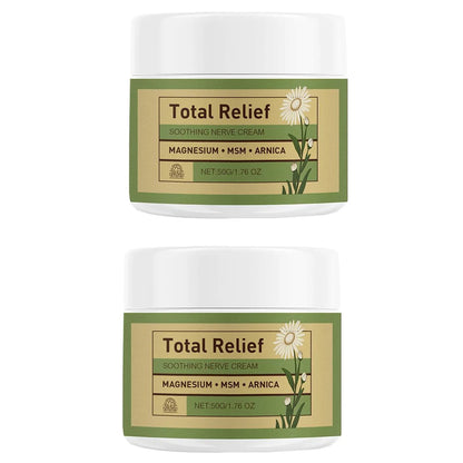 Magnesium Soothing Body Cream - Non-Greasy Daily Massage Care for Muscles, Knees & Joints with Arnica & MSM