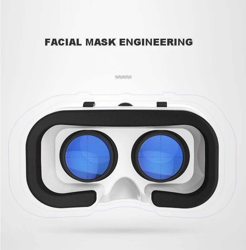 Shinecon 3D VR Glasses – Virtual Reality Headset with Controller for Smartphone Gaming