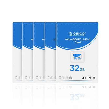ORICO Micro SD Card – 16GB, 32GB, 64GB, 128GB A1 U3 Class 10 V10 for Camera, Drone & Dash Cam