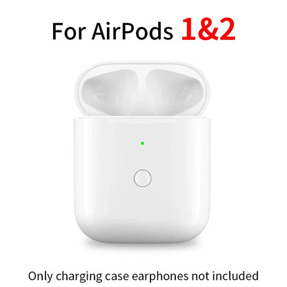 Replacement Charging Case for AirPods Pro 1/2/3 – Original Bluetooth Earphone Battery Box with LED Indicator Light