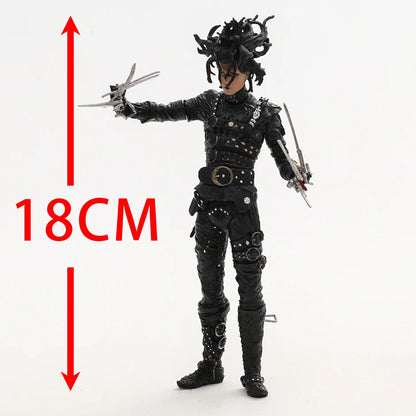 18cm Edward Scissorhands Figure — Johnny Depp Collectible Model Toy Figurine Gift