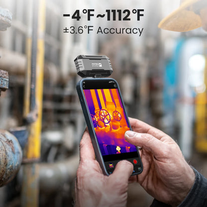 P1 Thermal Imager - USB-C 320×240 X³IR Infrared Camera for iPhone & Android, 25Hz, 600°C Temperature Range for Inspection