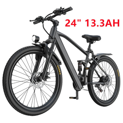 Electric Mountain E-Bike for Adults - 1000W Peak Motor, 36V High-Capacity Battery, Commuter Electric Bicycle