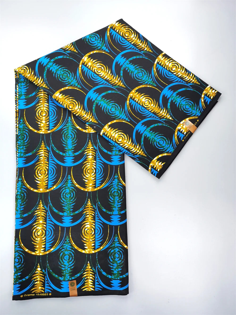 African Ankara Wax Print Fabric - 100% Cotton Nigerian Designer Pagne for Sewing & DIY Party Dresses