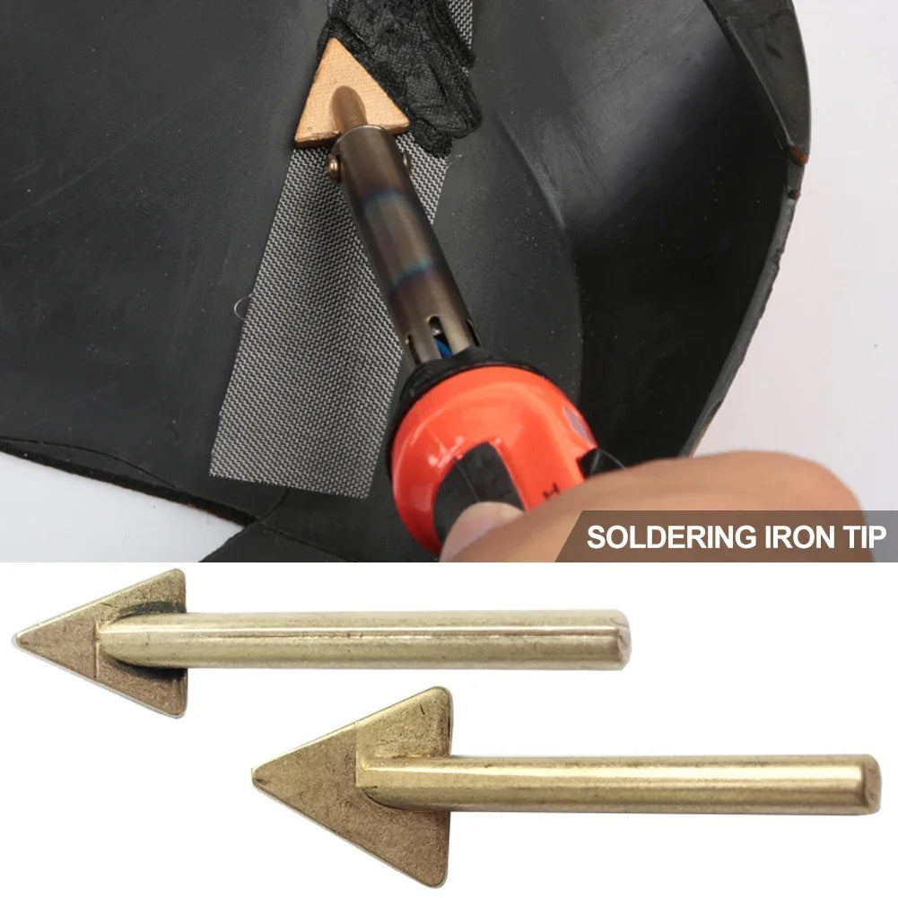80W Welder Soldering Tips - Replacement Plastic Welding Accessories for TPO PP Auto Bumper Repair