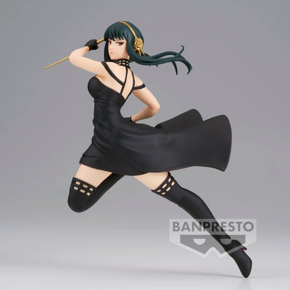 Original BANPRESTO Vibration Stars Loid & Yor Forger Figures – SPYxFAMILY Anime Model, Genuine Boxed Toy