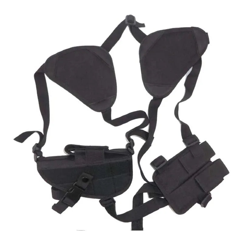 Concealed Carry Shoulder Holster - Adjustable Underarm Pistol Holster for Glock 17/19/22, Beretta M9, PX4, P226