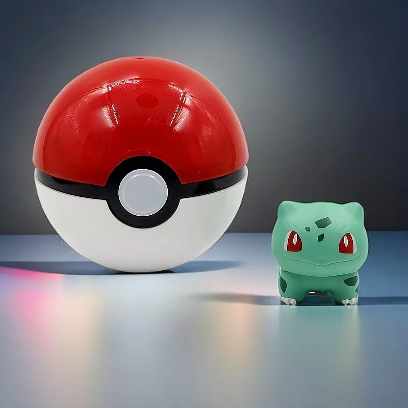 Authentic Pokémon PokéBall Adventure Pikachu & Squirtle Handmade Cartoon Doll Toy – Cute Kids Christmas Gift Ornament
