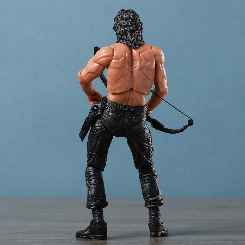 NECA Rambo SDCC 2015 Action Figure — Force of Freedom Handmade Model Toy Doll