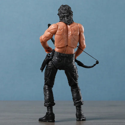NECA Rambo SDCC 2015 Action Figure — Force of Freedom Handmade Model Toy Doll