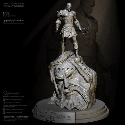 1/32 Resin Soldier Model TD-2829 - Unpainted Self-Assembly Miniature Figure