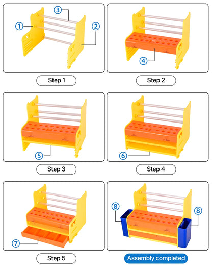 9IMOD Screwdriver Storage Rack – Multifunctional Organizer for RC Repair Tools, Hex & Cross Driver Desktop Stand