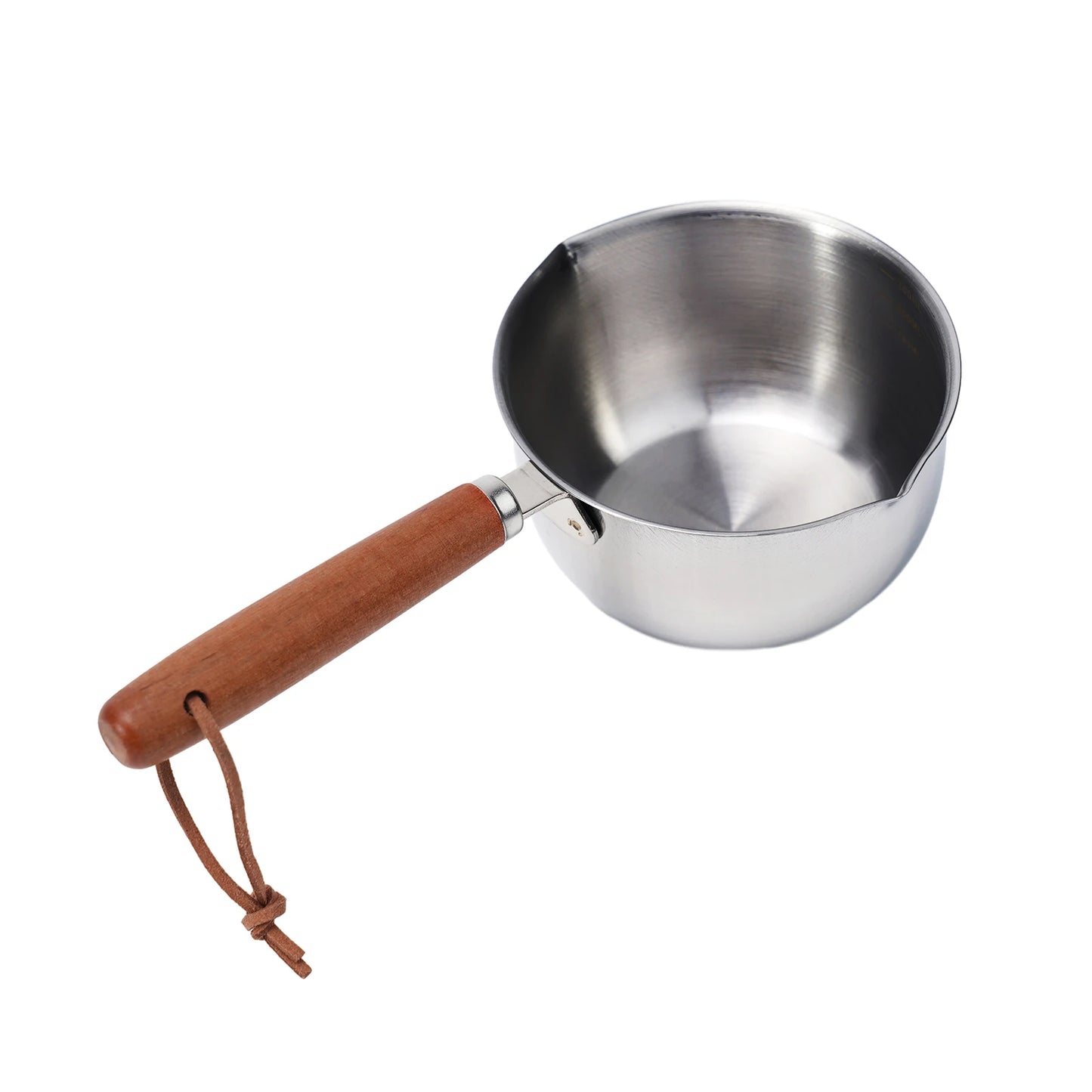 Stainless Steel Saucepan – Hot Oil & Milk Pan for Boiling, Melting & Kitchen Cooking