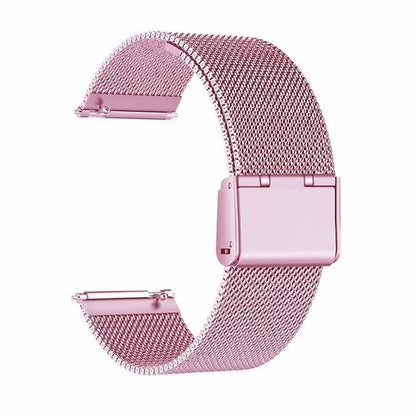 22mm/20mm Metal Watch Strap – Compatible with Garmin Vivoactive 3/4/5, Forerunner 245/645/745/965, Venu 2/3, SQ2 Music