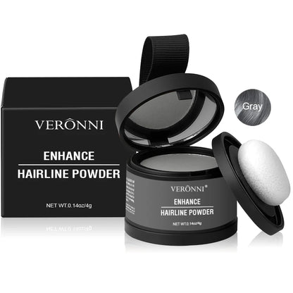 4g Hairline Powder – Instant Root Cover-Up and Hair Concealer in 14 Colors for Natural-Looking Coverage