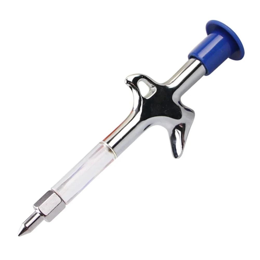 Bicycle Aluminum Grease Gun - Aluminum Alloy MTB Bike Ball Bearing Hub Syringe, Oil Lubricant Cycling Repair Tool
