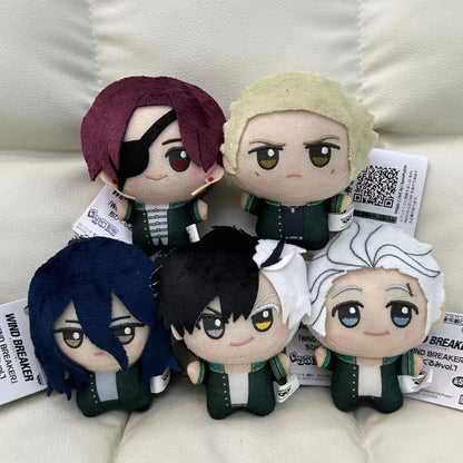 10cm Wind Breaker Anime Plush Keychain – Sakura, Haruka, Hajime, Umemiya & Hayato Suo Mini Doll Bag Pendant Toy