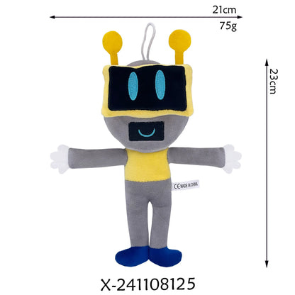 Sprunki Plush Doll Toy — Cartoon Stuffed Pillow for Kids, Birthday & Christmas Gift