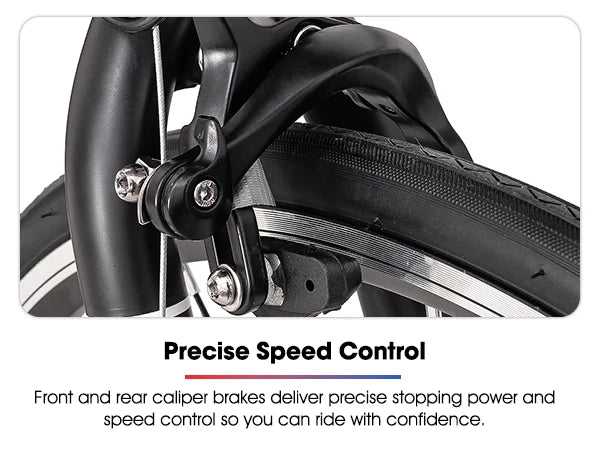 Hiland 700C Road Bike — 14-Speed Lightweight Aluminum Racing & Commuter Bike for Men & Women