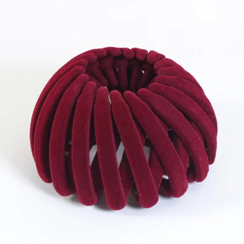 Bird Nest Ponytail Hair Clips – Magic Lazy Braider Hair Rings & Hairpins, Simple Hair Styling Accessories for Women