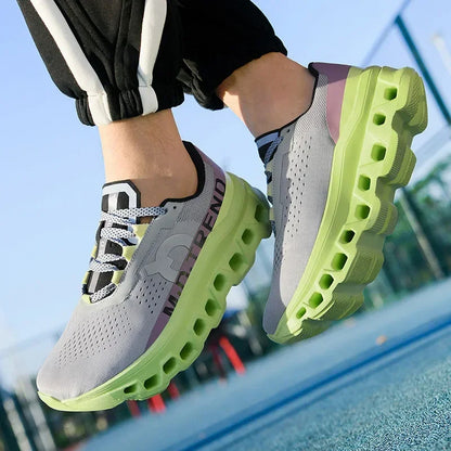 Men's Sports Shoes – Luxury Casual Sneakers, Mesh Running & Basketball Shoes, Lightweight Platform for Summer Walking