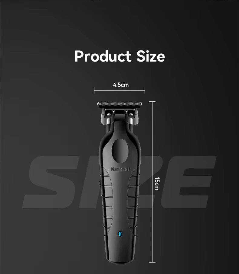 Kemei Professional Hair Clipper Kit – KM-2296, KM-2299, KM-1102 Electric Shaver & Cordless Trimmer for Men’s Hair Cutting