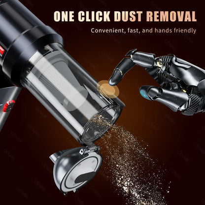CENRR Mini Car Vacuum Cleaner 998000PA – Powerful Cordless Portable Handheld Cleaner for Car & Home Use