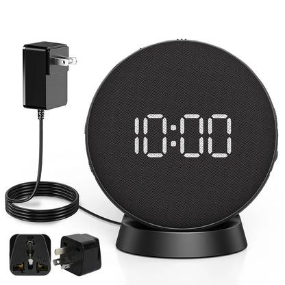 Awakening Vibrating Alarm Clock – Loud Bed Shaker for Heavy Sleepers & Hearing Impaired, Wireless Magnetic Charging