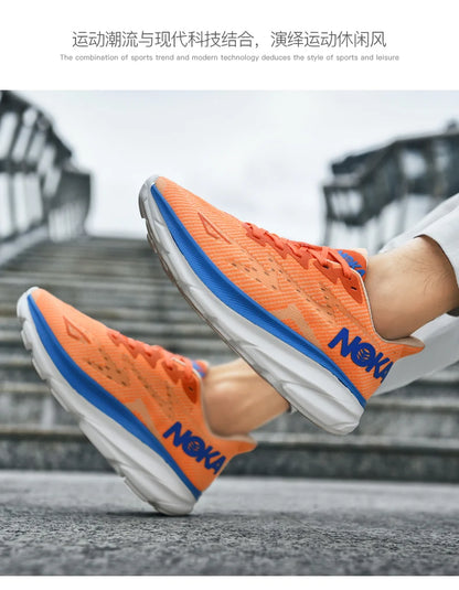 Men's Sports Running Shoes - Carbon Plate Marathon Sneakers, Lightweight & Breathable Athletic Shoes for Women