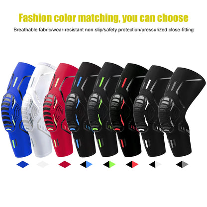 Knee Brace Compression Support – Shockproof Knee Pads, Sleeve for Running, Arthritis, Joint Pain Relief for Men and Women