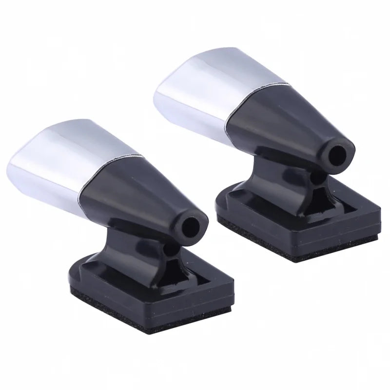 Ultrasonic Animal Repeller Whistle – Wind-Activated Car & Motorcycle Deer Warning, Black Safety Whistle