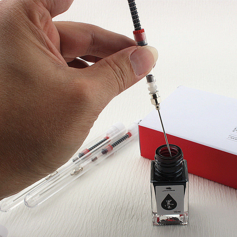 Fountain Pen Ink Syringe Filler Tool – High-Quality Spring Ink Absorber Accessory