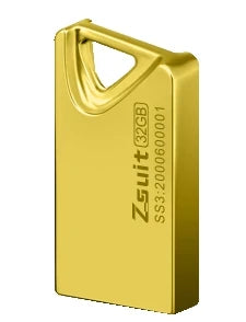Z-Suit 3.0 USB Flash Drive – 64GB/128GB Metal Waterproof USB Pen Drive