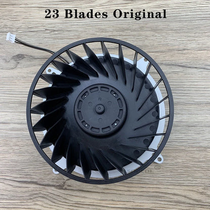 Original PS5 Internal Cooling Fan — 17 & 23 Blade Replacement Cooler for PlayStation 5 Console