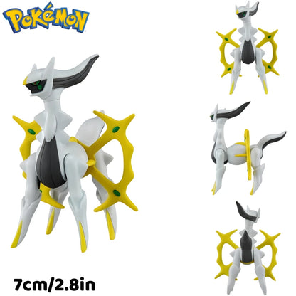 Original Takara Tomy Pokémon Figures – Koraidon, Rayquaza, Palkia, Groudon, Solgaleo, Arceus & Charizard Anime Collectible Dolls