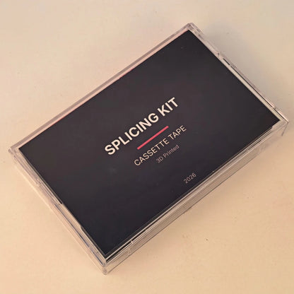 Cassette Tape Splicing Kit - Professional Repair Tool Set for Collectors & Audiophiles