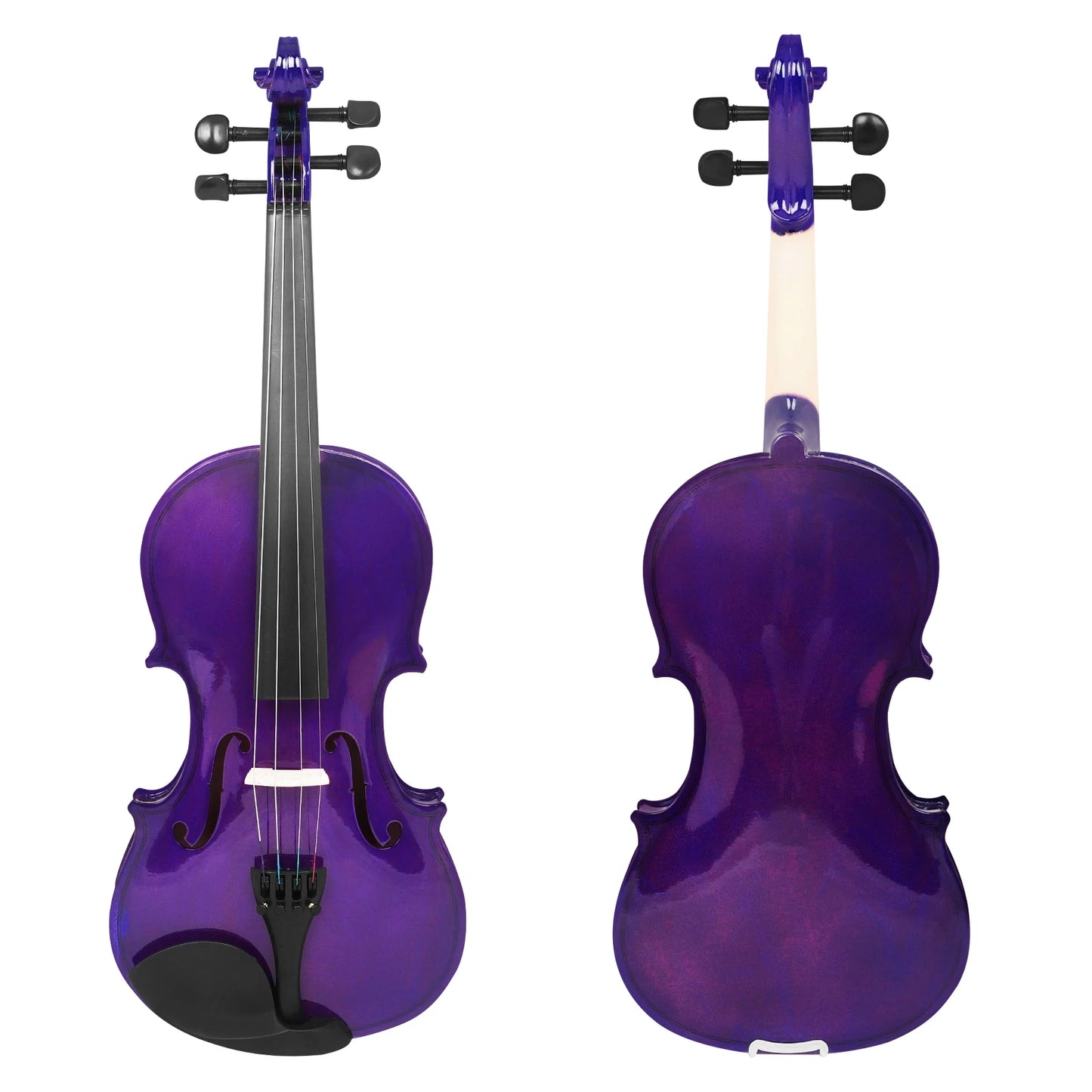 IRIN Acoustic Violin V-10 - Solid Wood Fiddle String Instrument Set with Case, Bow & Accessories for Beginners and Students