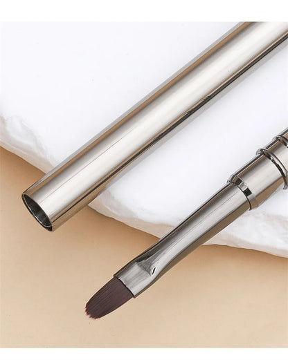 Nail Glue Phototherapy Pen & UV Gel Brush - Acrylic Nail Art Liner Brush for Painting, Drawing, and Professional Manicure Tools