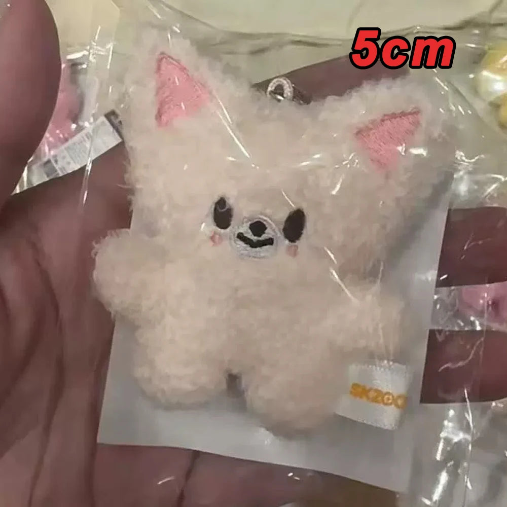 310style Skzoo Plush Pencil Case – Kawaii Kpop Stray Wolf Stuffed Animal Toy, Cartoon Plush Doll for Kids Gift